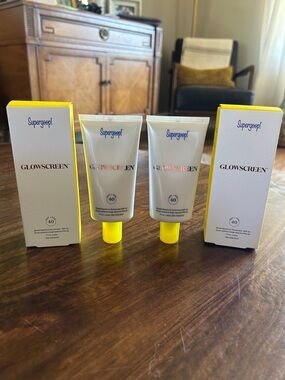 Supergoop! Glowscreen SPF 40 - 2 Pack Bundle | 71 ml | New (#2)